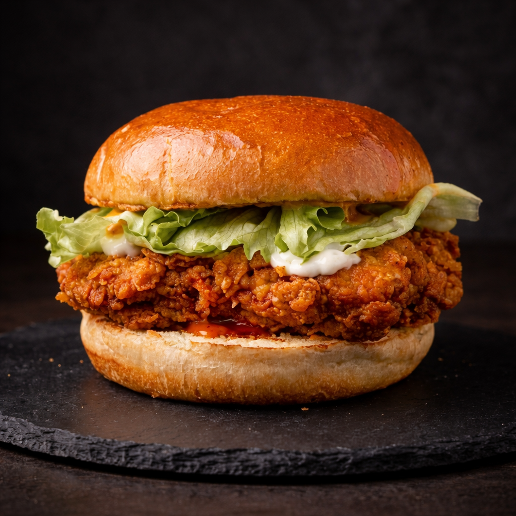 Crispy Chik'n Burger